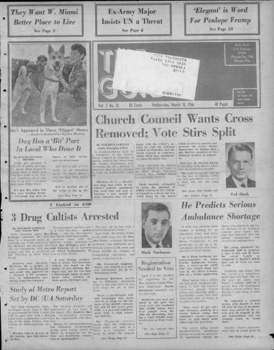 The Guide, 16 March 1966, front page